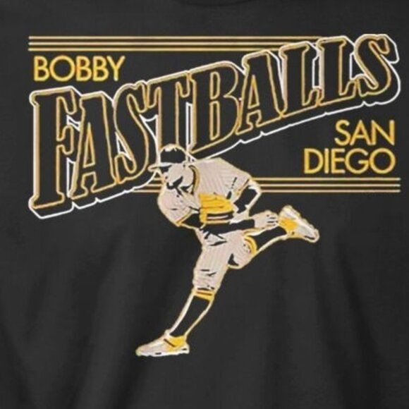Robert Suarez Bobby Fastballs Shirt Baseball Player Graphic Tee Sports Fan T 96 - Picture 2 of 5